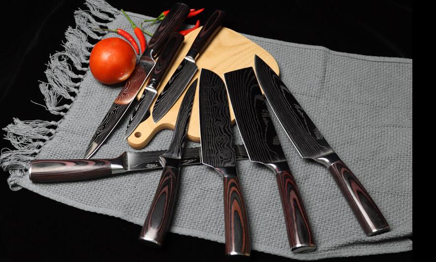 Best 8 Piece Kitchen Knife Set Reviews in 2020 - Letcase