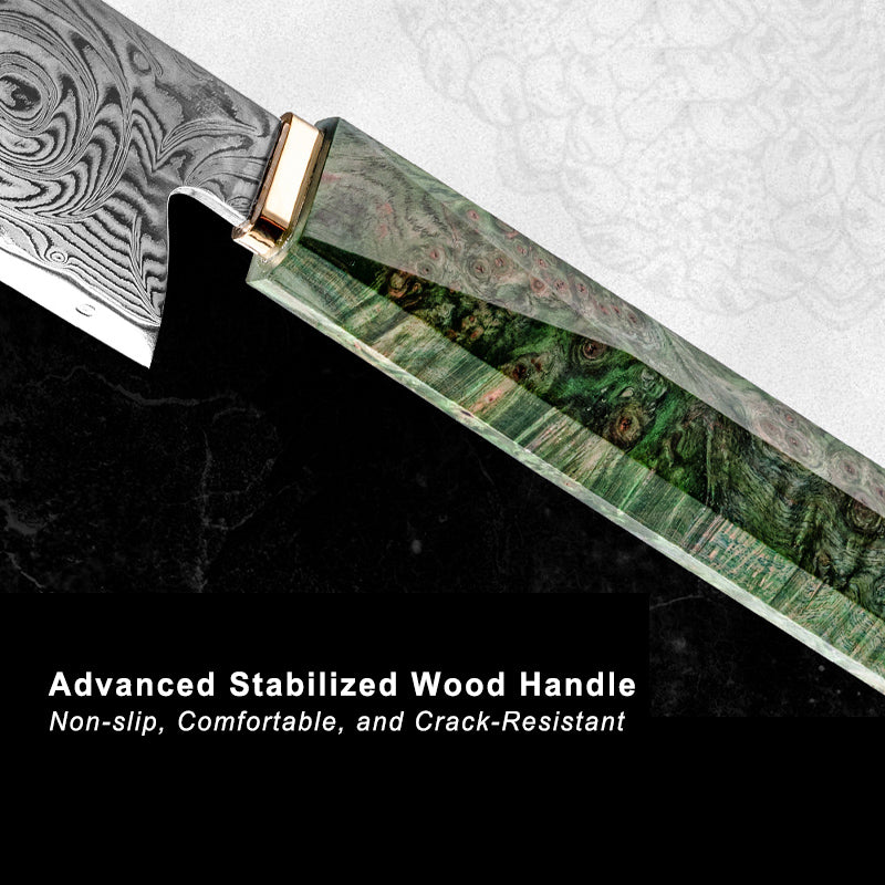 5-Piece Japanese Damascus Knife Set