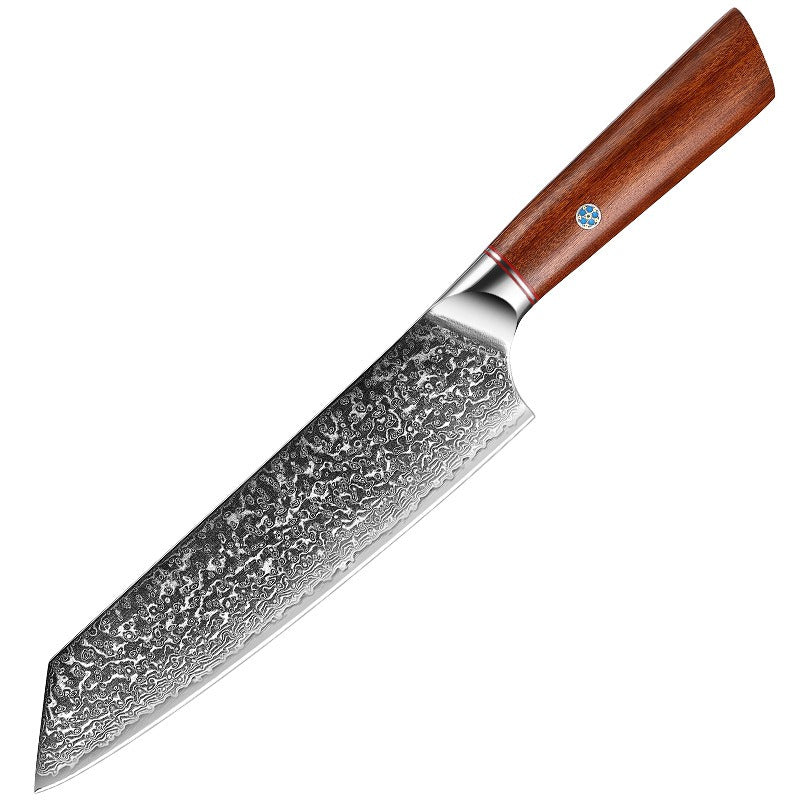 7 - Piece Damascus Chef Knife Set - Letcase