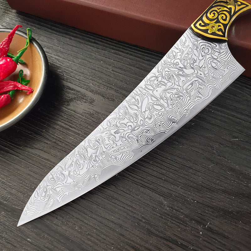 8 inch Japanese Damascus Steel Chef Knife