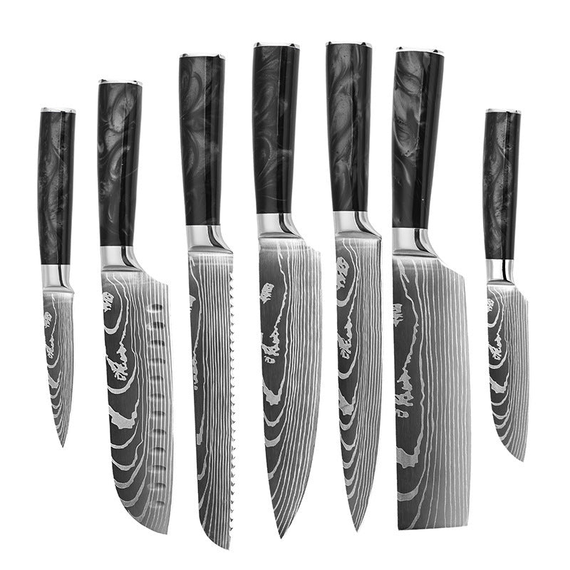 High Carbon Stainless Steel Kitchen Knife Set