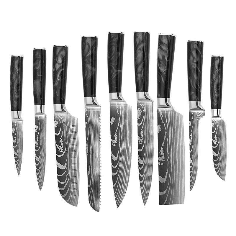 High Carbon Stainless Steel Kitchen Knife Set