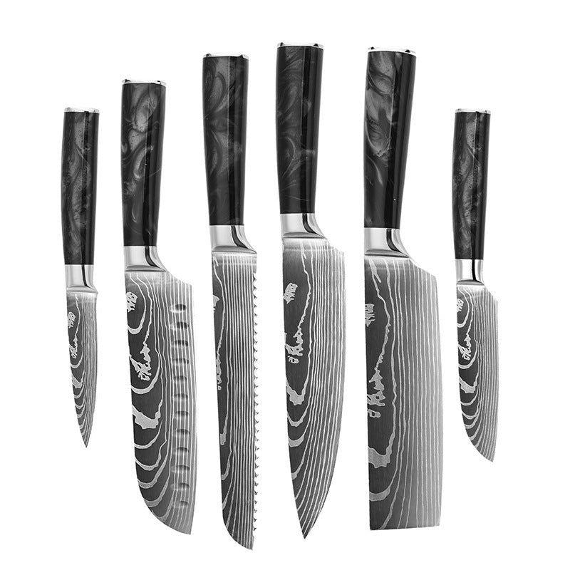 High Carbon Stainless Steel Kitchen Knife Set