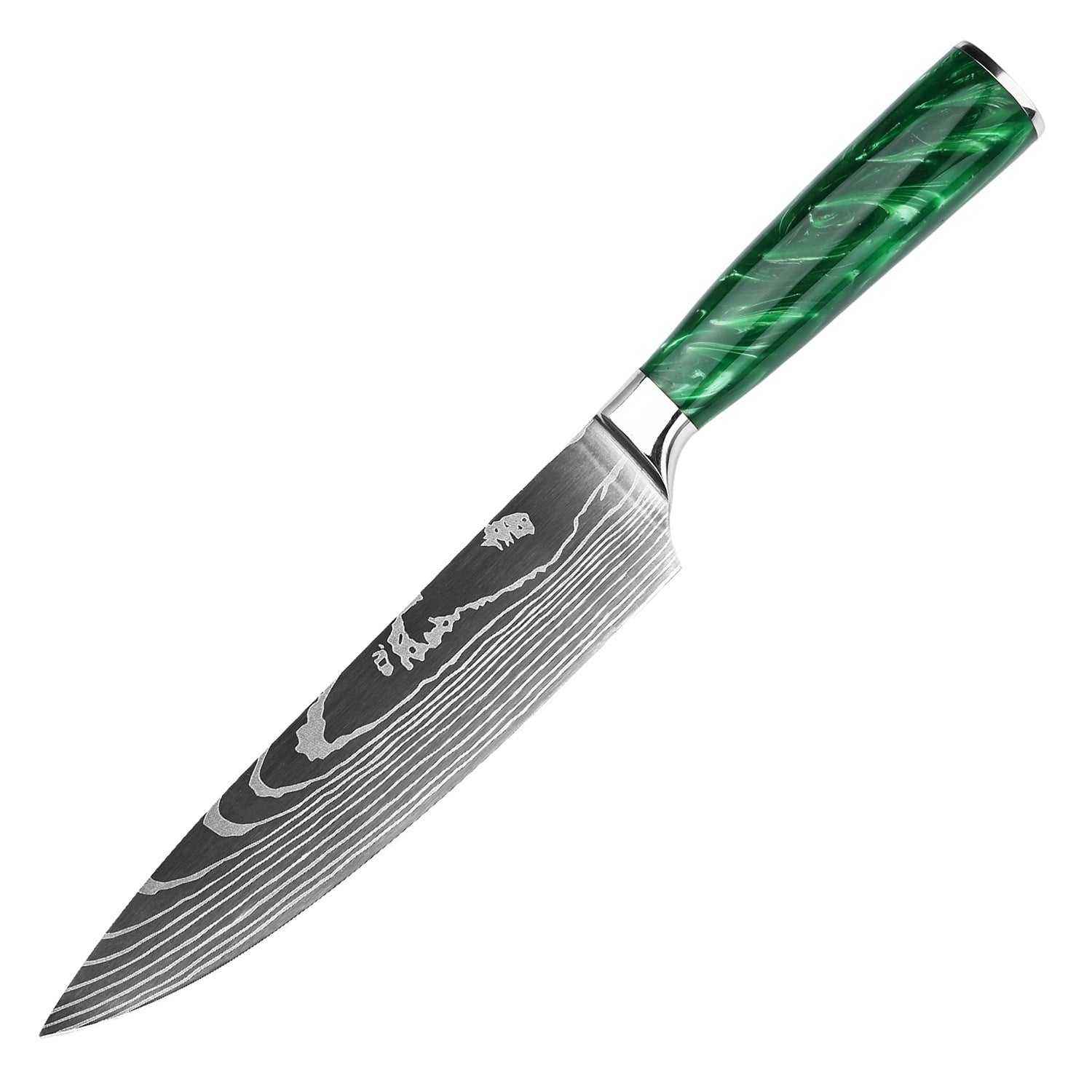 Professional Japanese Kitchen Knife Set with Resin Handle