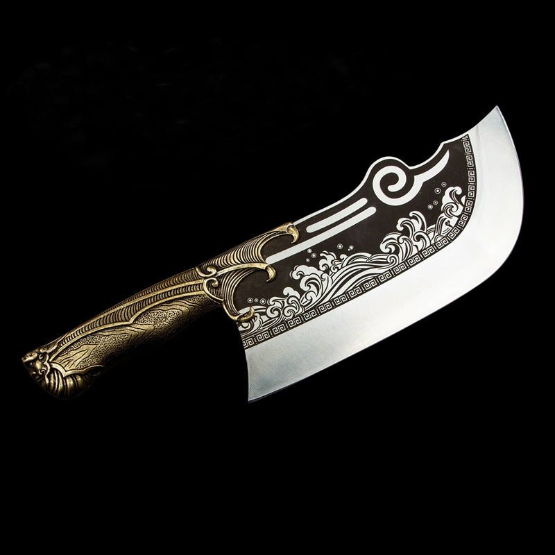 Hand Forged High Carbon Steel Cleaver Knife - Letcase