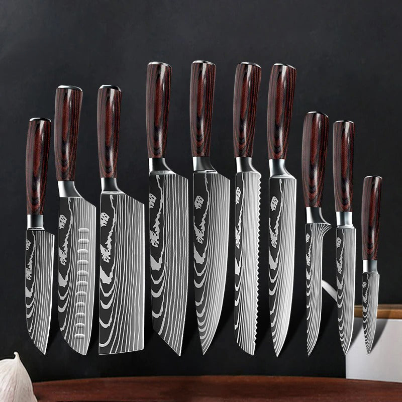 Professional Kitchen Knives Set