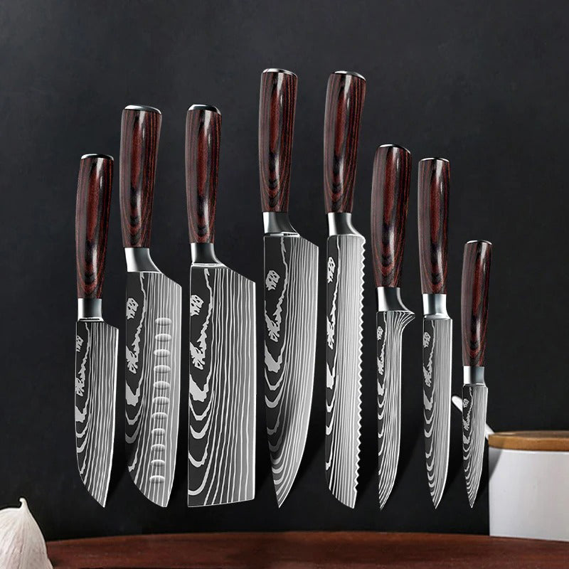 Professional Kitchen Knives Set
