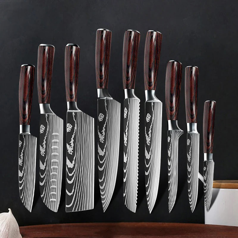 Professional Kitchen Knives Set