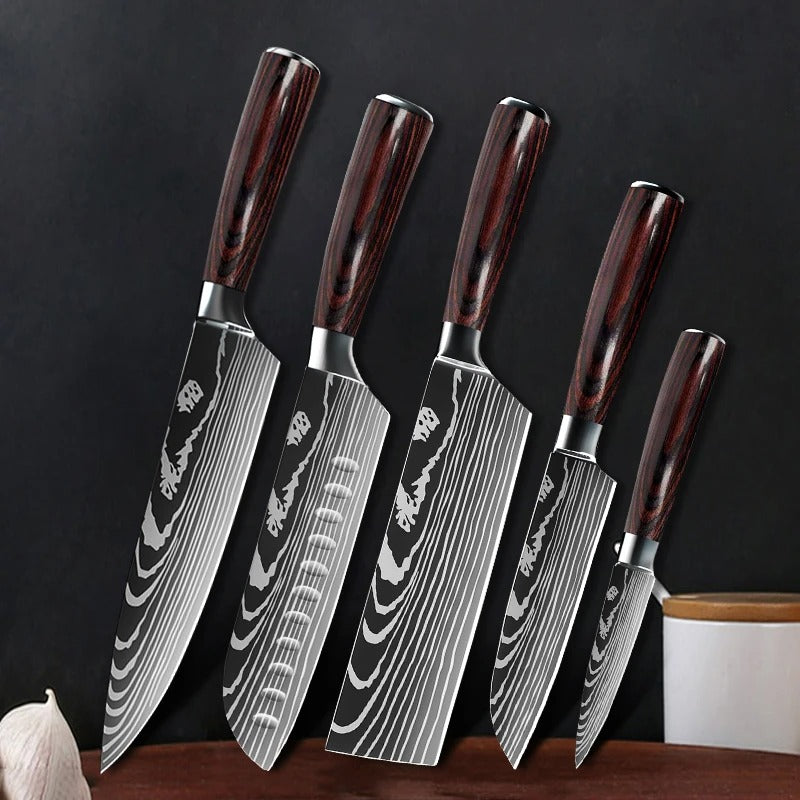 Professional Kitchen Knives Set