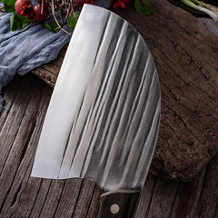 4 in 1 Cleaver Handmade Heavy Duty Meat Chopper Butcher Knife - Letcase