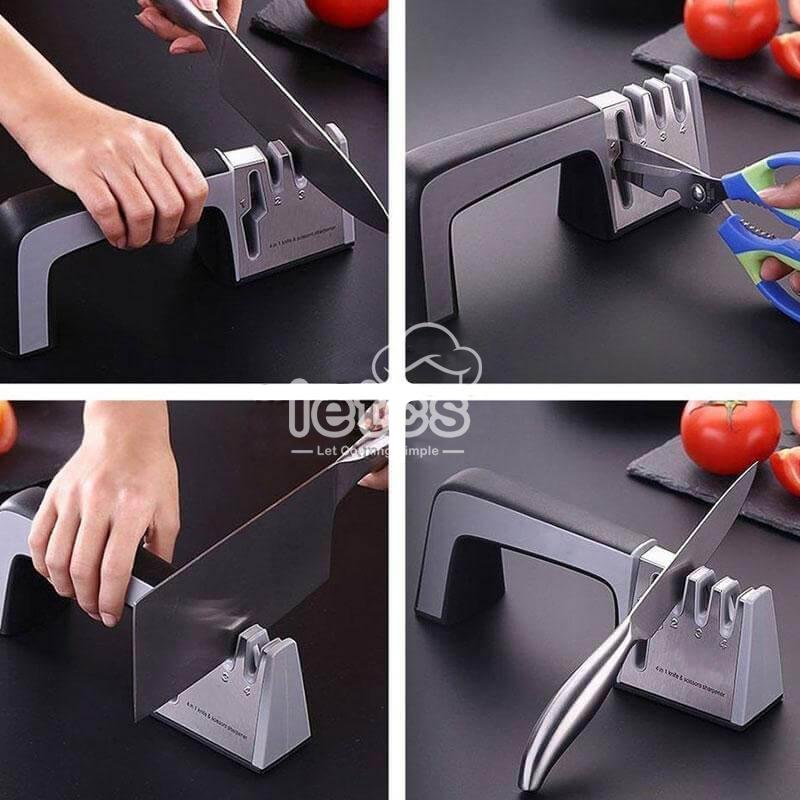 4 in 1 Professional Knife Sharpener - Letcase