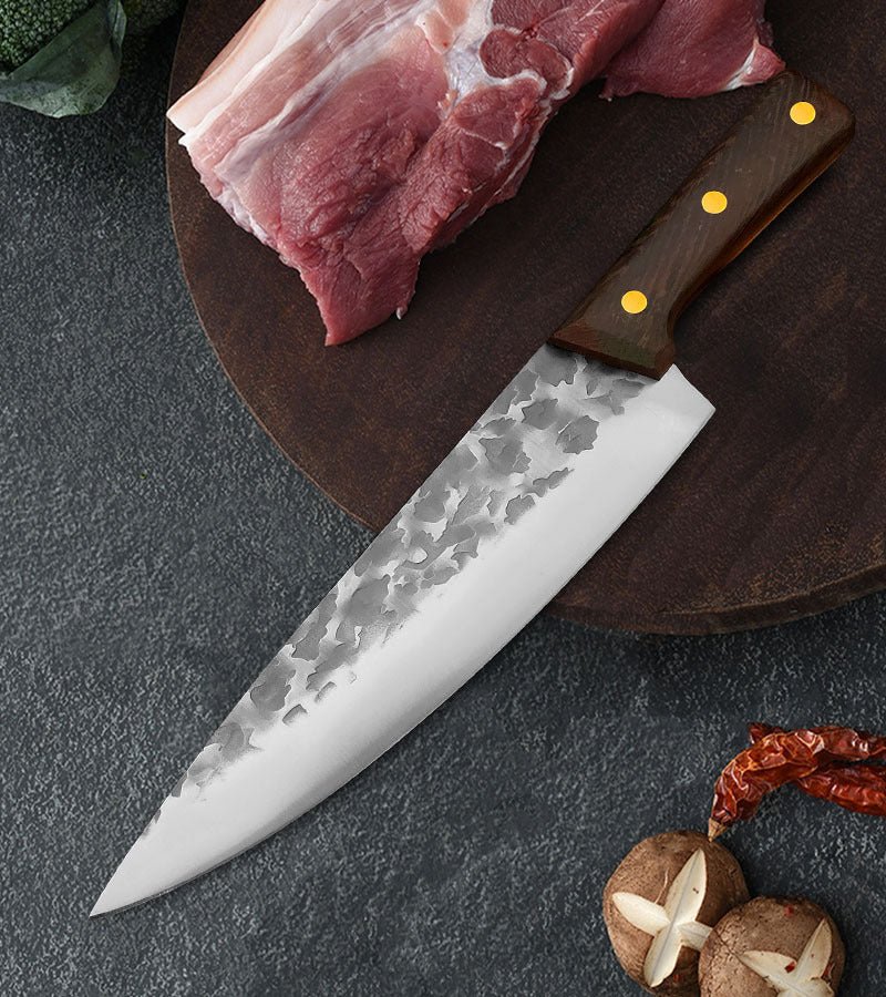 4 Piece High Carbon Stainless Steel Cleaver Knife Set - Letcase