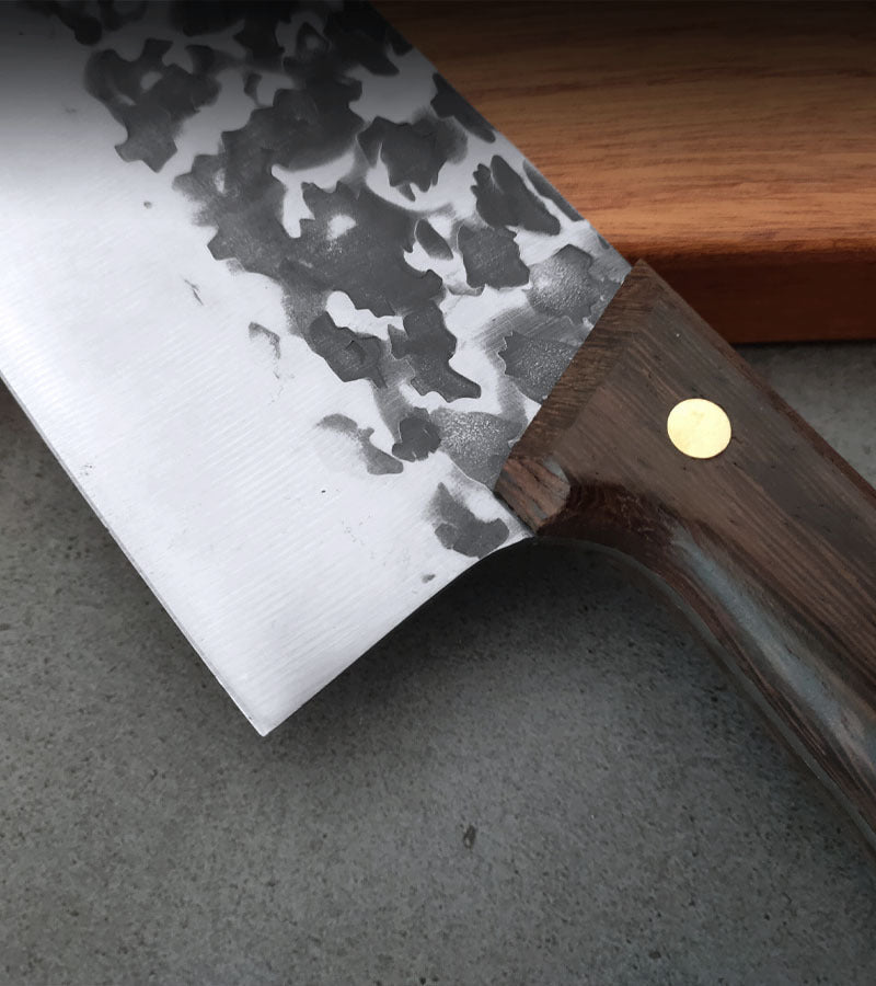 4 Piece High Carbon Stainless Steel Cleaver Knife Set - Letcase