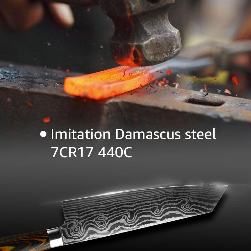 japanese cooking knife set 7cr17