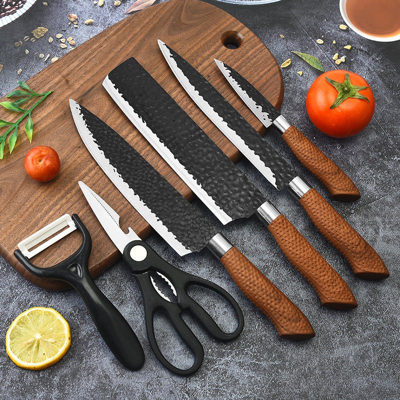 6 Piece Professional Kitchen Knife Set - Letcase