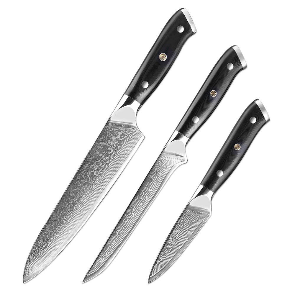 67 Layers VG10 Damascus Steel Chef Knife Set - Letcase