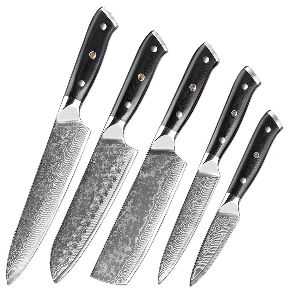 67 Layers VG10 Damascus Steel Chef Knife Set - Letcase