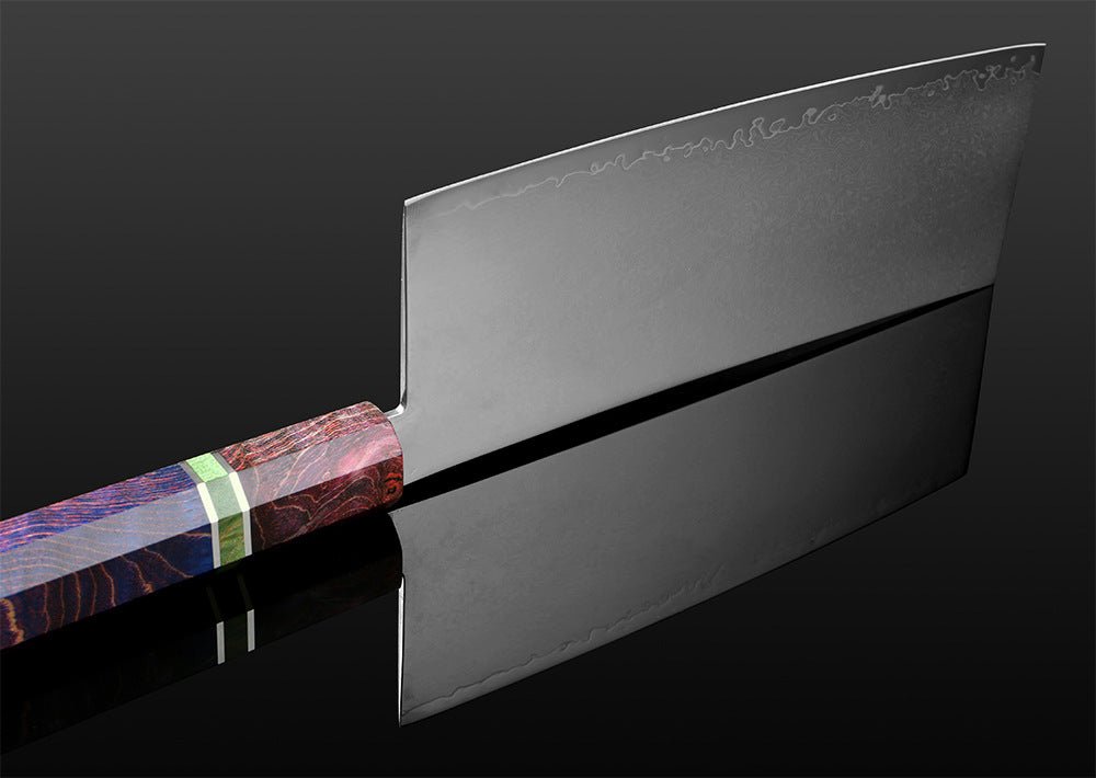 7 Inch Damascus Meat Cleaver Knife - Letcase