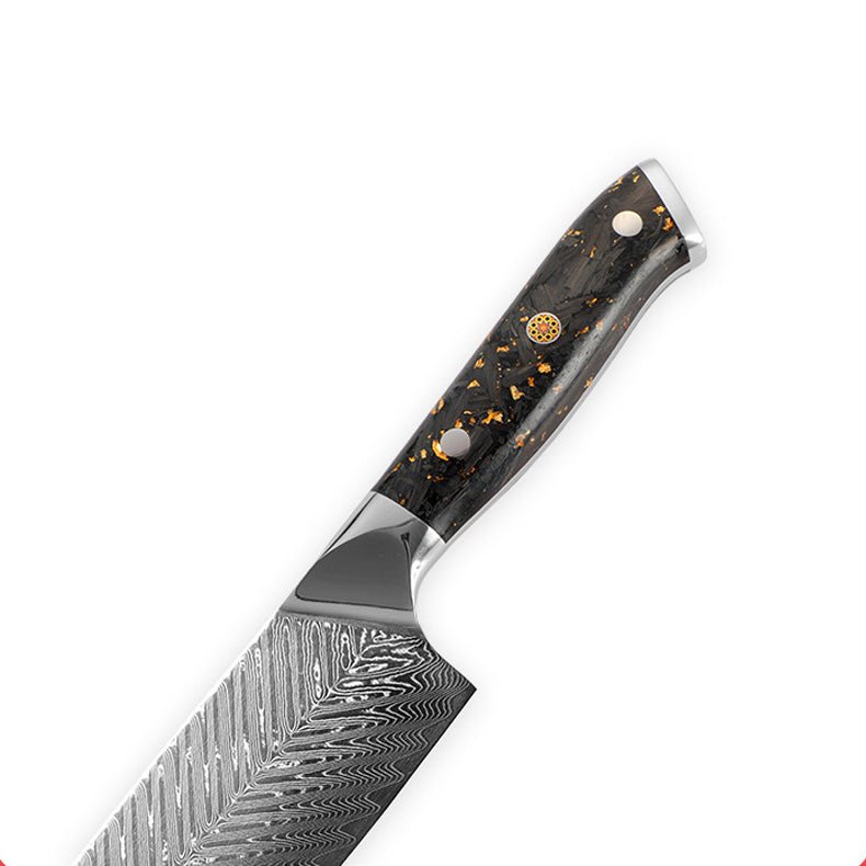 7-Piece Damascus Kitchen Knives Set - Letcase