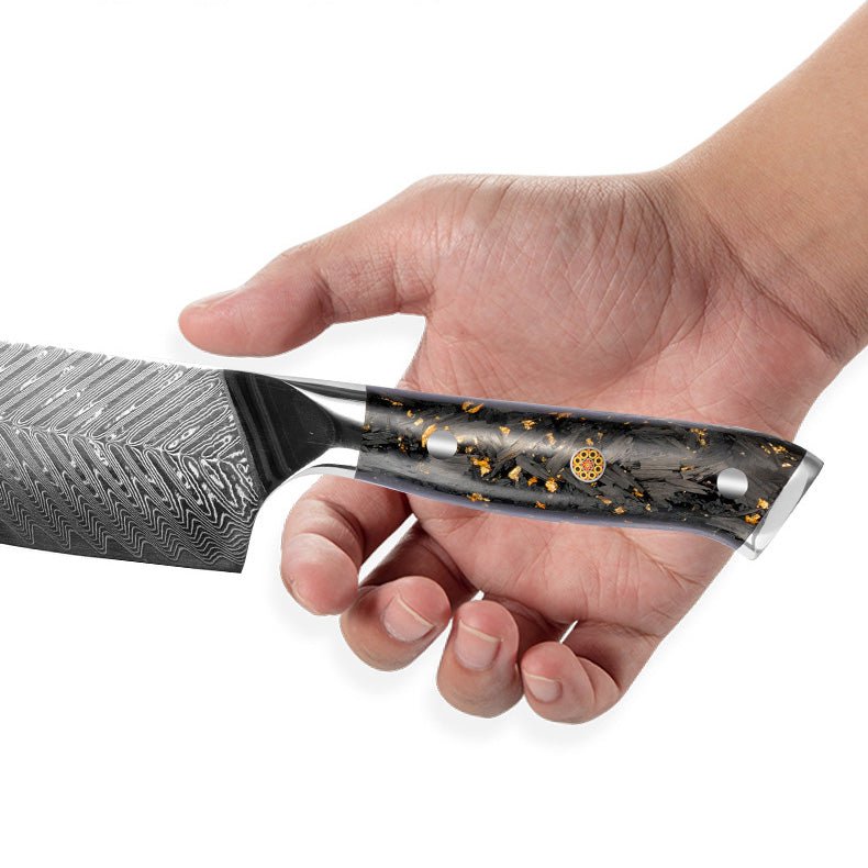 7-Piece Damascus Kitchen Knives Set - Letcase