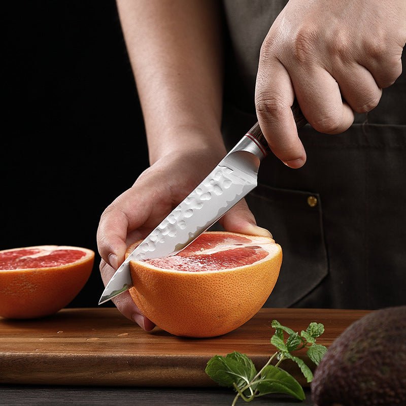 7 Piece Hand Forged Durable Sharp Kitchen Knife Set - Letcase