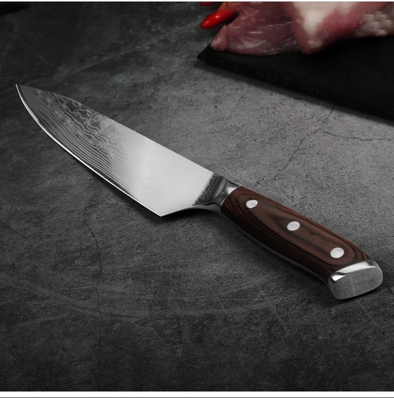 8-Inch Chef Knives High Carbon German Forged Steel - Letcase