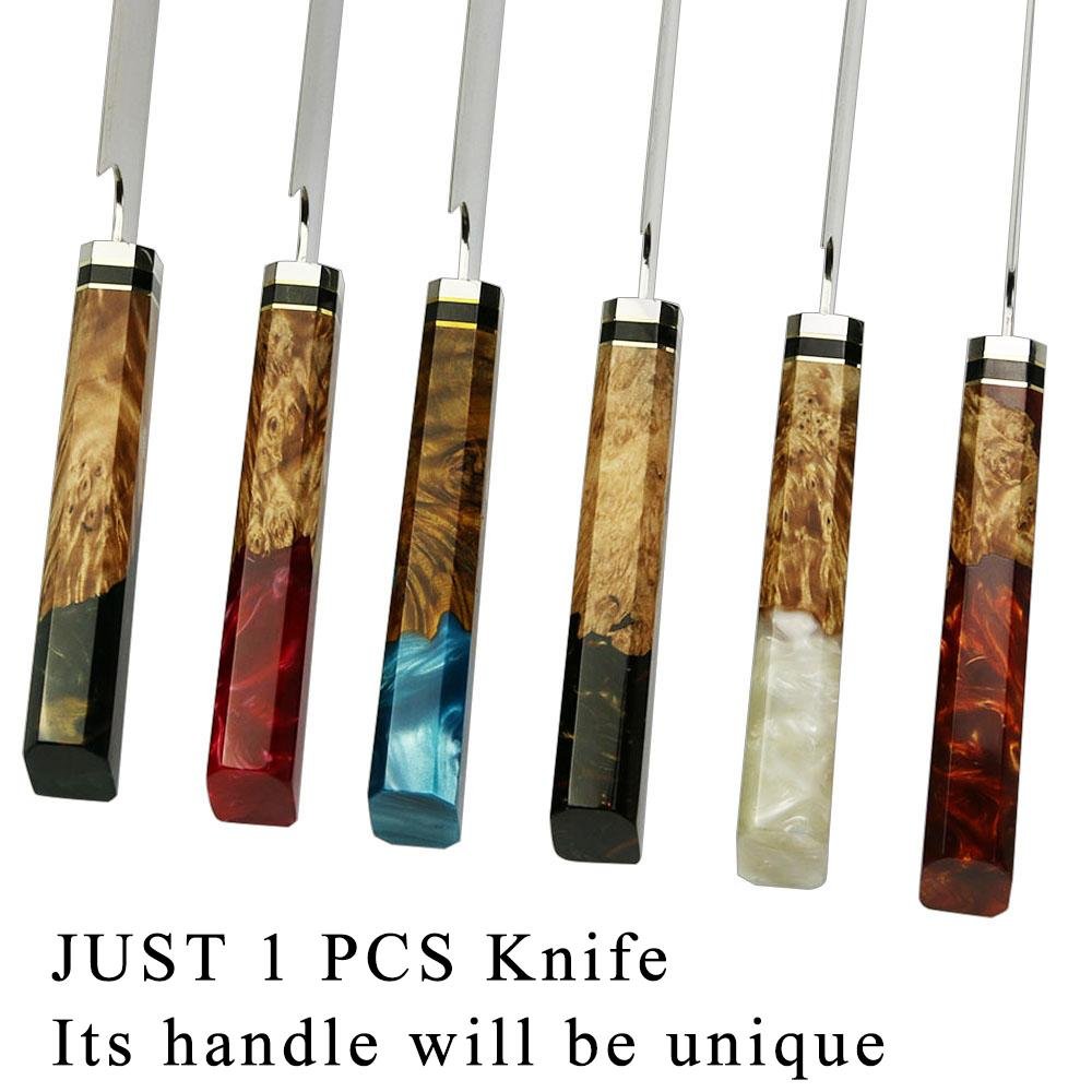 8 Inch Damascus Kiritsuke Knife, Just 1pcs