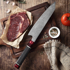 8" Japanese Chefs Knife - Letcase