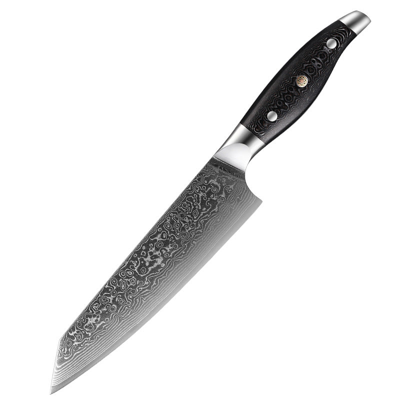 8-Piece Damascus Chef Knife Set With VG10 Steel Core - Letcase