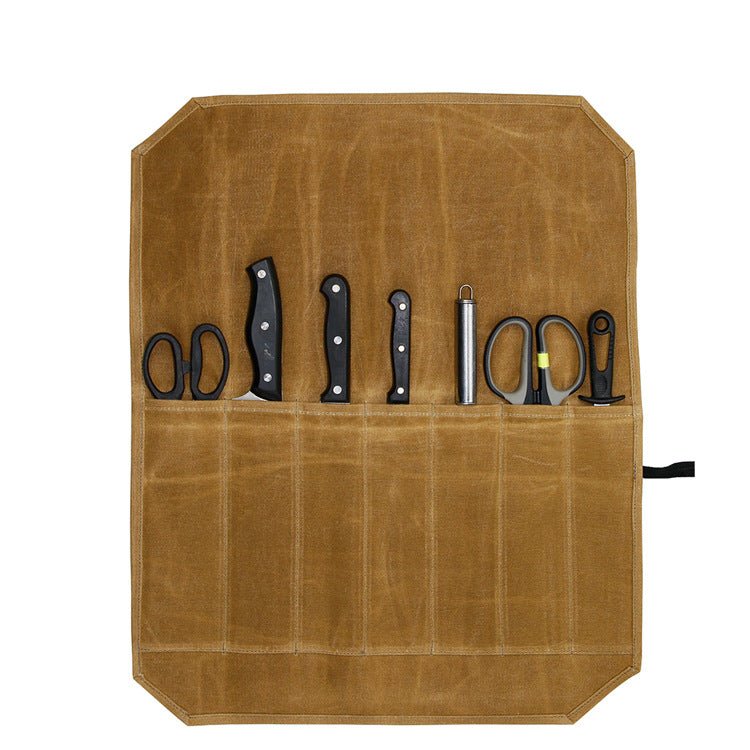 Canvas Knife Roll Bag - Letcase