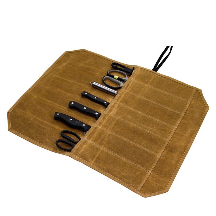 Canvas Knife Roll Bag - Letcase