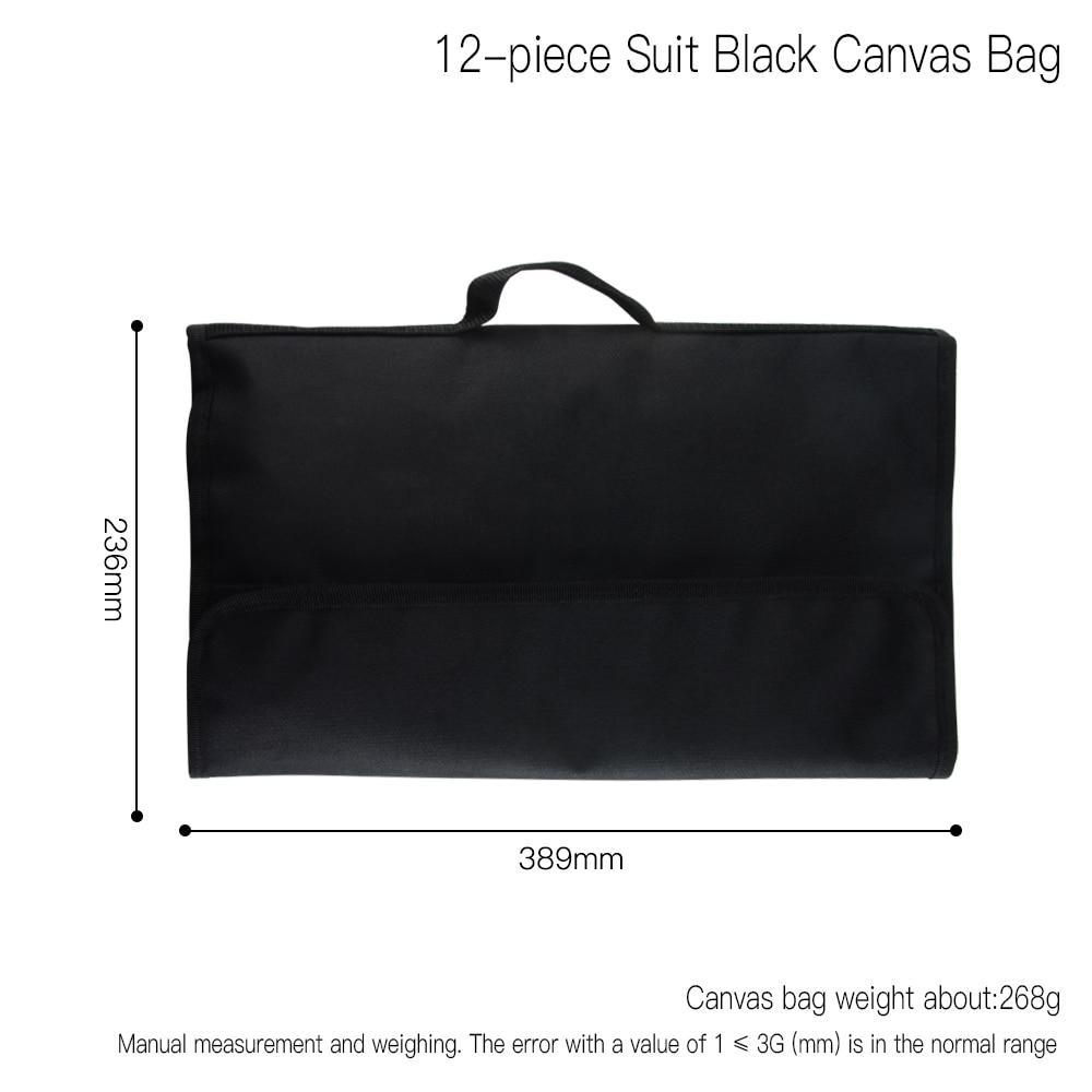 Chef Knife Bag, 12 Pockets Portable Kitchen Knife Roll Bag - Letcase