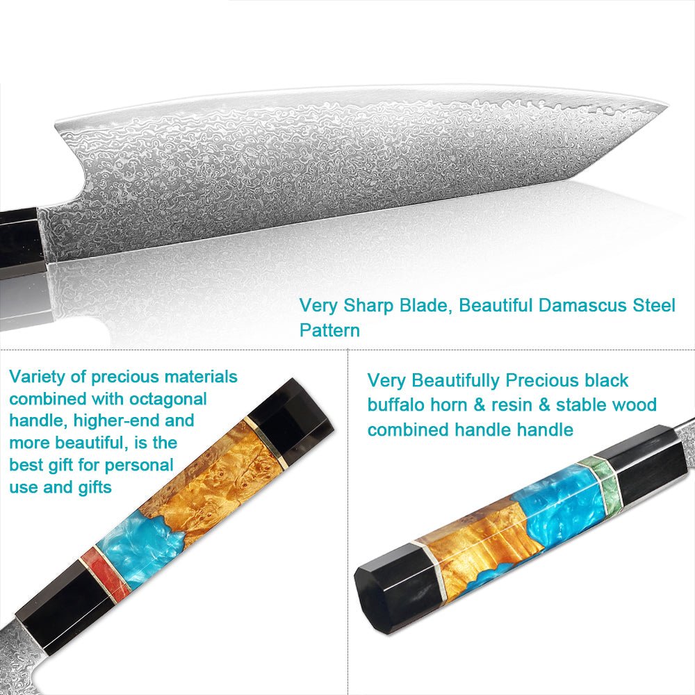Damascus Chef Knife 8