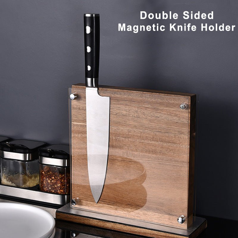 Double Sided Magnetic Acrylic Knife Holder - Letcase
