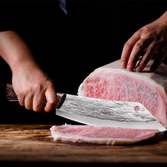 Hand Forged Butcher Knife Set - Letcase