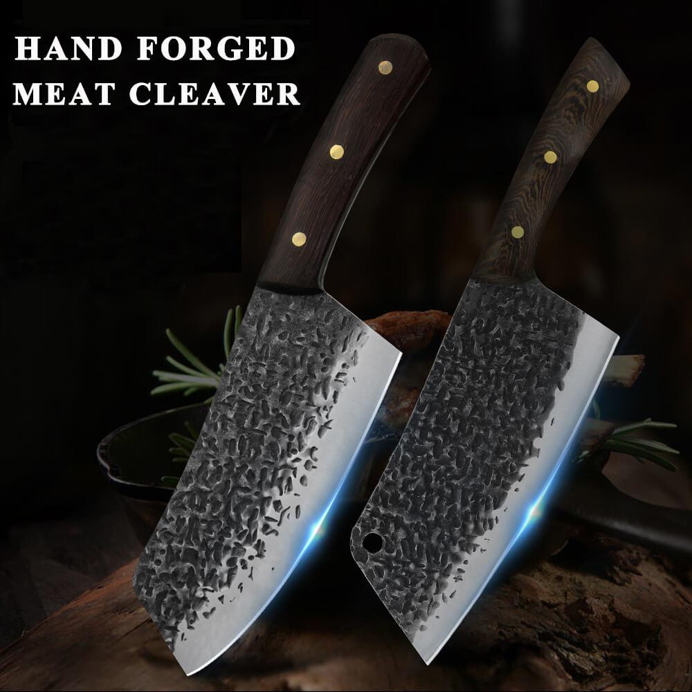 Kitchen Chef Knifes Cleaver, Forged Kitchen Knife, Handmade Cleaver