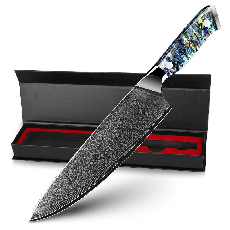 Japanese Kitchen Knives 8 Inch Damascus Steel Knives - Letcase