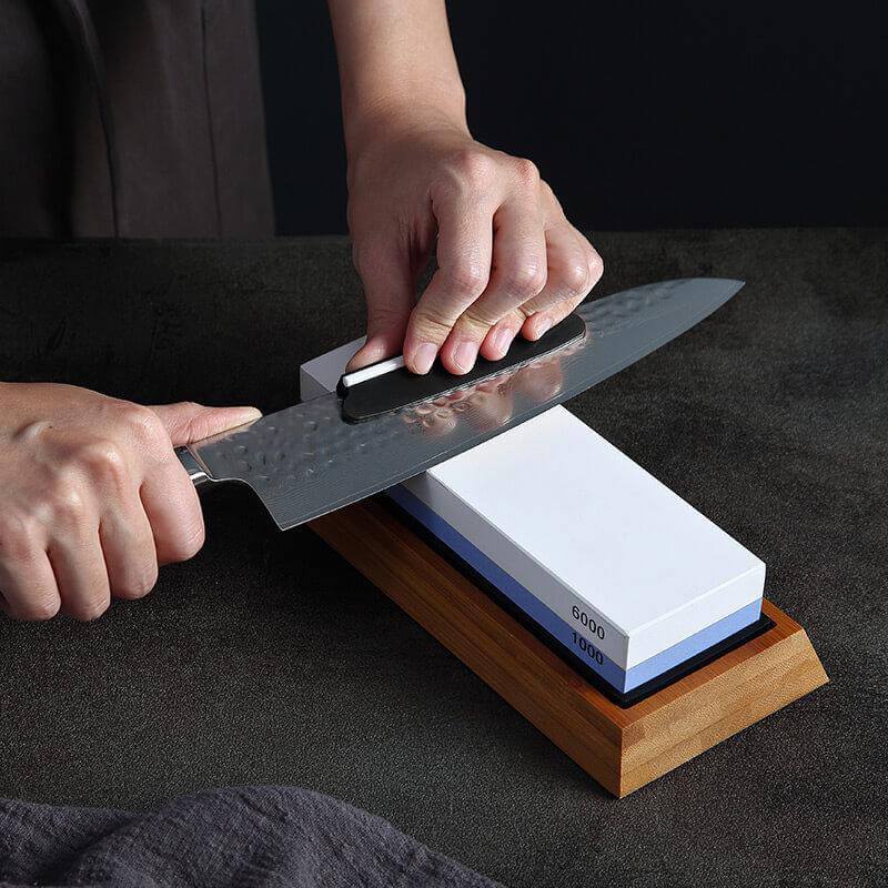 Knife Sharpener Whetstone Double Sided - Letcase