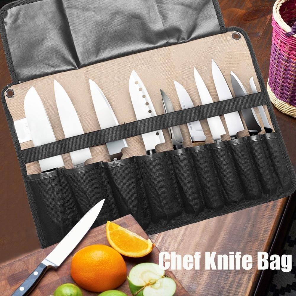 Multifunctional Chef Knife Carrying Case - 10 Pockets - Letcase