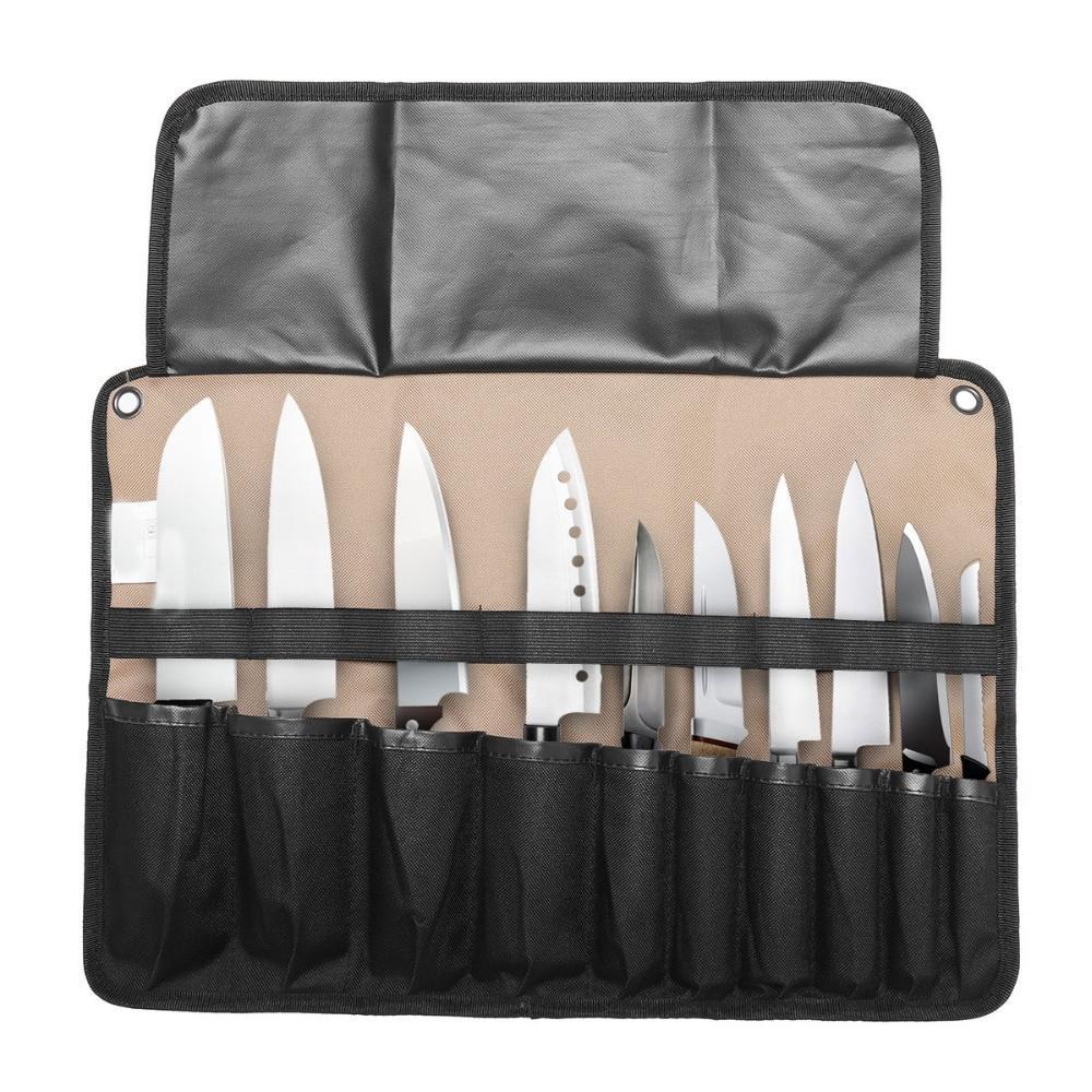 Multifunctional Chef Knife Carrying Case - 10 Pockets - Letcase