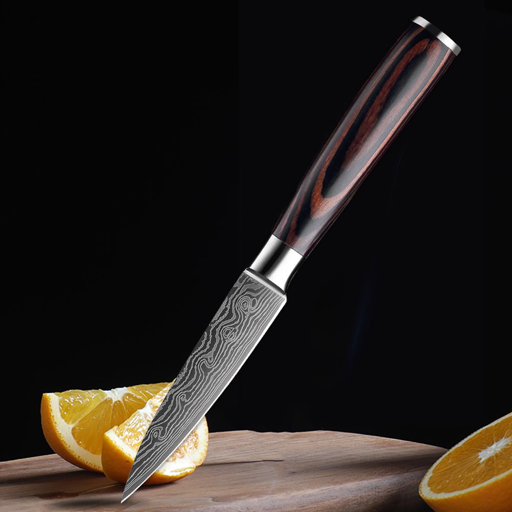 Professional Stainless Steel Kitchen Knife Set 