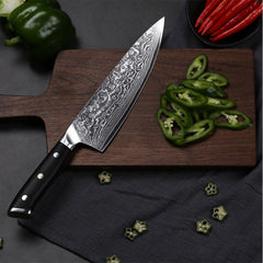 Handmade Damascus Chef Knives | Letcase Knives