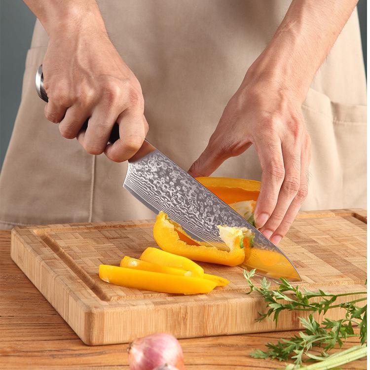 Handmade Damascus Chef Knives | Letcase Knives