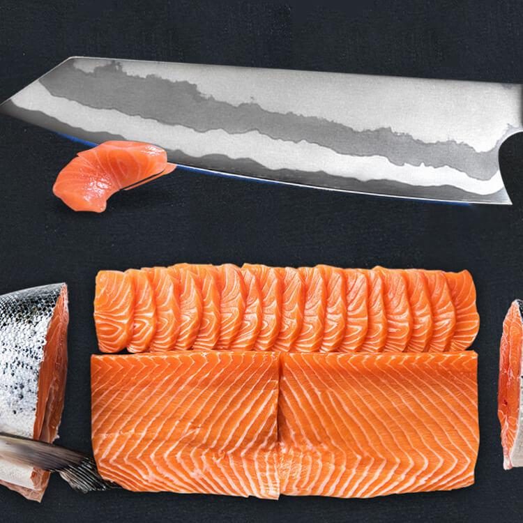 Professional 8 Inch Chef Knife Japanese VG10 Damascus Steel - Letcase