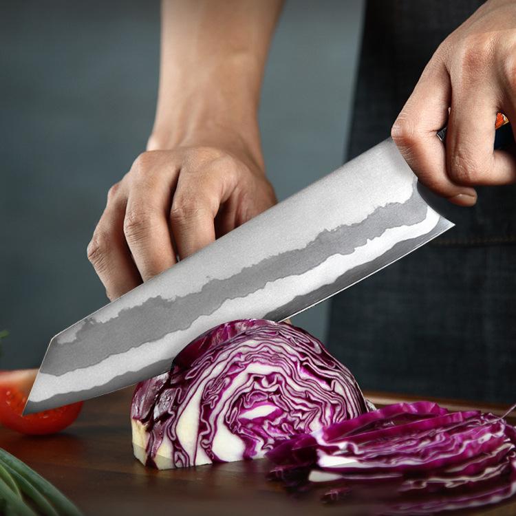 Professional 8 Inch Chef Knife Japanese VG10 Damascus Steel - Letcase