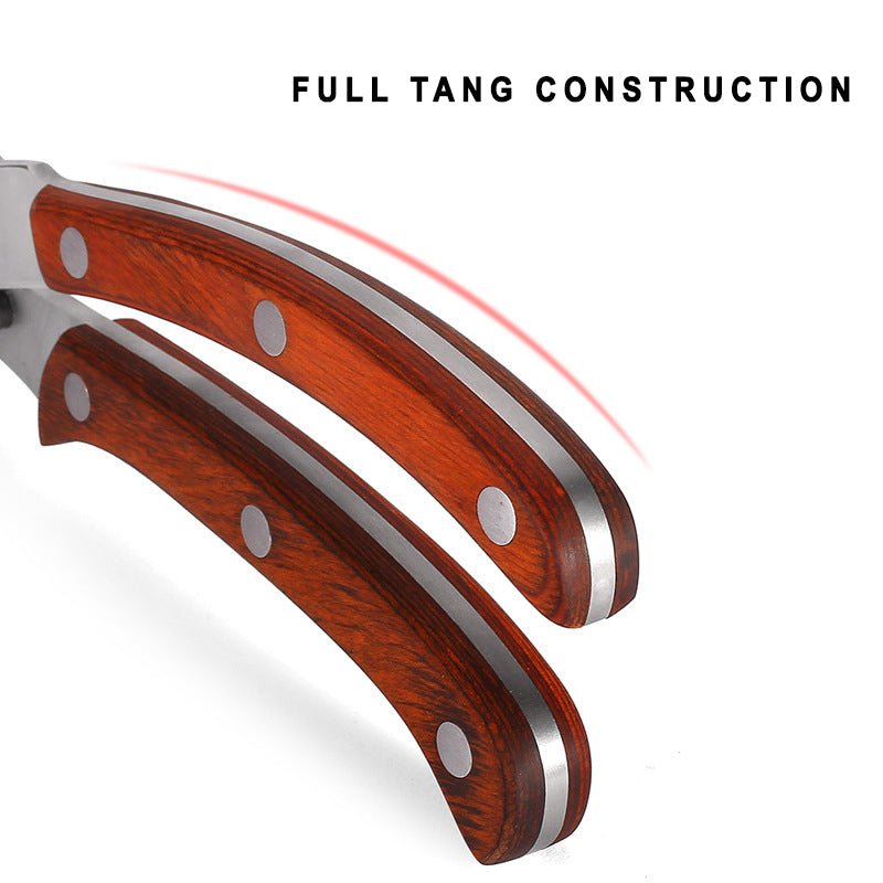 Professional Poultry Shears for Chicken, Bone, Turkey, Fish - Letcase