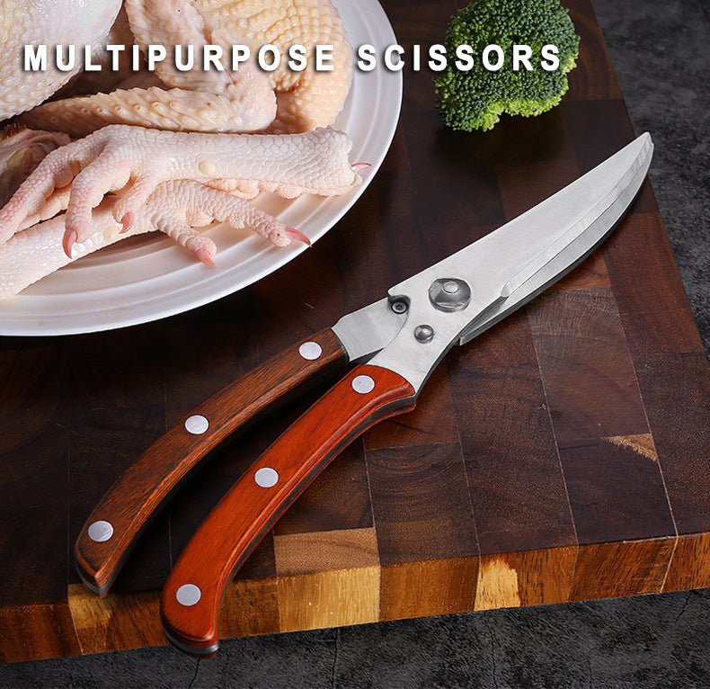 Professional Poultry Shears for Chicken, Bone, Turkey, Fish - Letcase