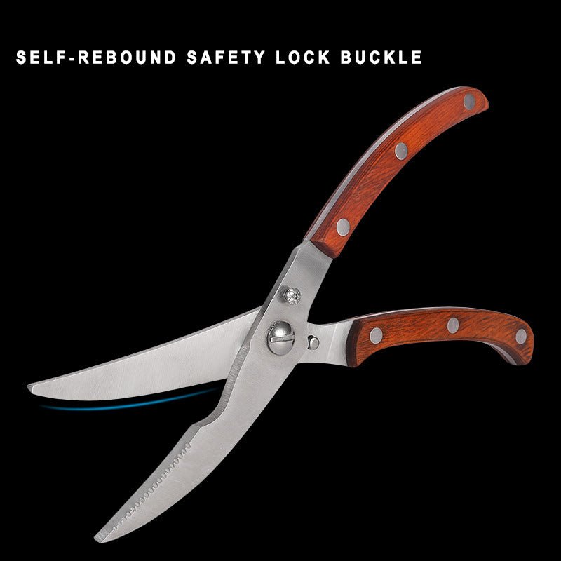 Professional Poultry Shears for Chicken, Bone, Turkey, Fish - Letcase