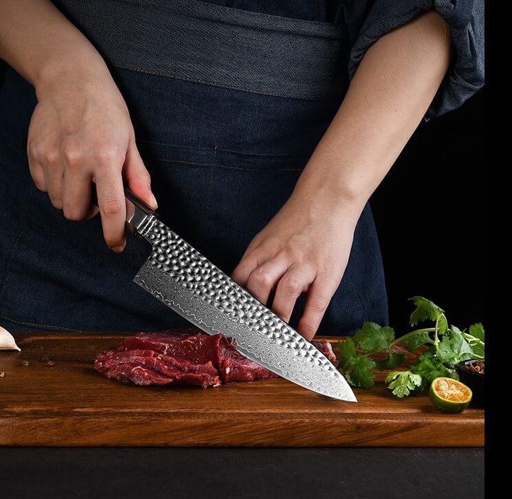 Professional VG10 67 Layer Damascus Chef Knife - Letcase