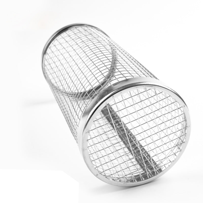 Rolling Grilling Basket for outdoor grill, BBQ, Non-stick - Letcase